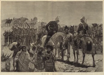La guerra zulú, en el camino a Ulundi